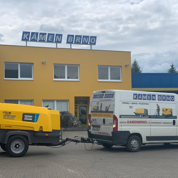 Kompresor XAS 188-14 Atlas Copco