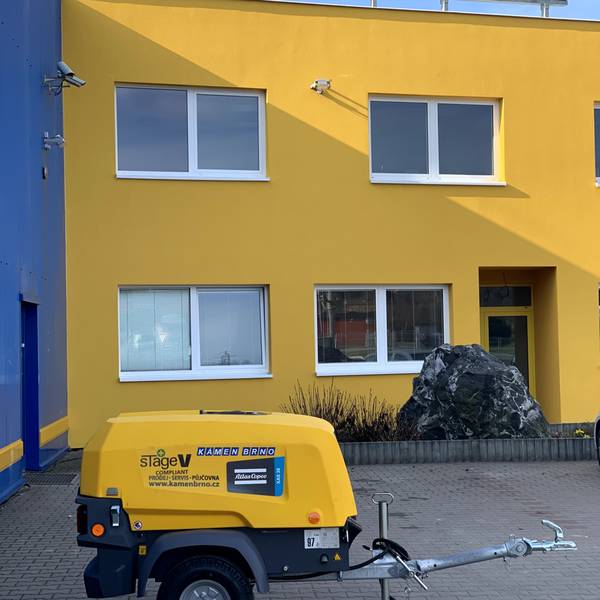 Mobilní kompresor XAS 38-7 Kd Atlas Copco